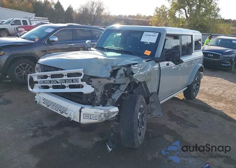 2024 Ford Bronco Outer Banks z USA, uszkodzony, nr VIN 1FMDE8BHXRLB22943